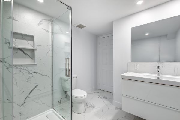 Basement Bathroom Installation in Farmington