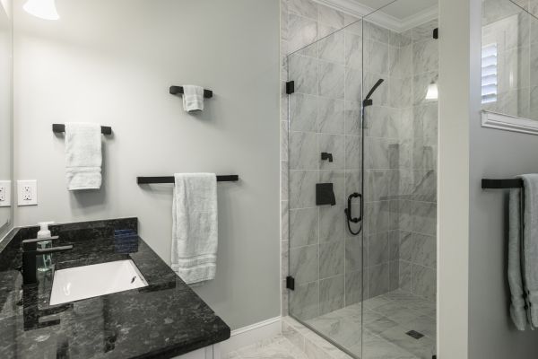 Granite Shower Installation in Farmington