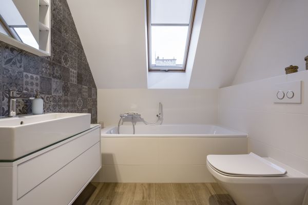 Attic Bathroom Construction in Farmington